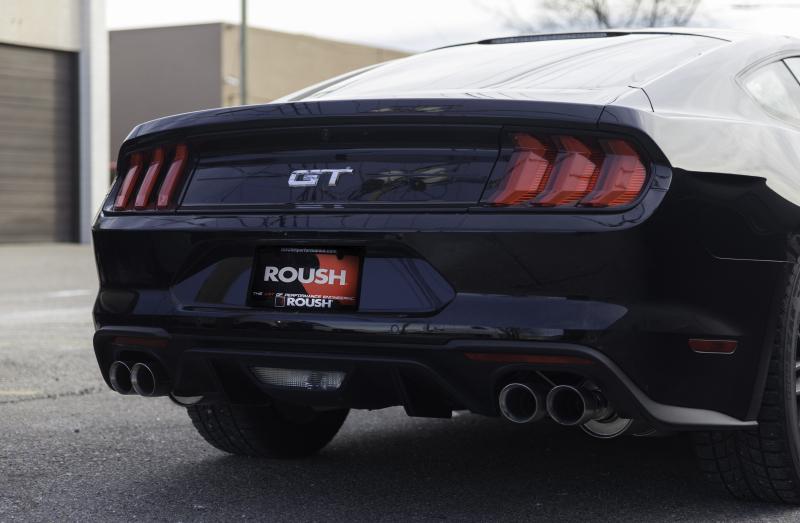 Roush - Catback - ROUSH 2018-2019 Ford Mustang 5.0L V8 Cat-Back Exhaust Kit (Fastback Only) - Anything Coyote