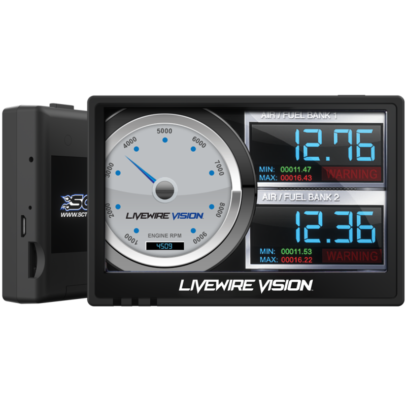 SCT Performance - Programmers & Tuners - SCT Performance Livewire Vision Performance Monitor (for 1996+ Ford Vehicles) - Anything Coyote