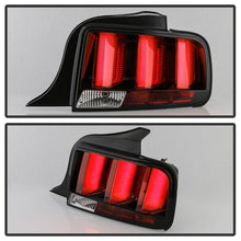 Load image into Gallery viewer, SPYDER - Tail Lights - Spyder 05-09 Ford Mustang (Red Light Bar) LED Tail Lights - Black ALT-YD-FM05V3-RBLED-BK - Anything Coyote