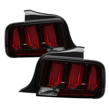 Load image into Gallery viewer, SPYDER - Tail Lights - Spyder 05-09 Ford Mustang (Red Light Bar) LED Tail Lights - Black ALT-YD-FM05V3-RBLED-BK - Anything Coyote