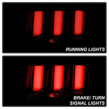 Load image into Gallery viewer, SPYDER - Tail Lights - Spyder 05-09 Ford Mustang (White Light Bar) LED Tail Lights - Black ALT-YD-FM05V3-LED-BK - Anything Coyote
