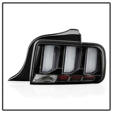 Load image into Gallery viewer, SPYDER - Tail Lights - Spyder 05-09 Ford Mustang (White Light Bar) LED Tail Lights - Black ALT-YD-FM05V3-LED-BK - Anything Coyote