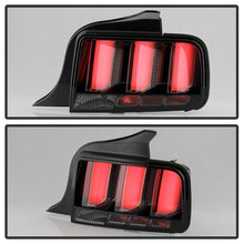 Load image into Gallery viewer, SPYDER - Tail Lights - Spyder 05-09 Ford Mustang (White Light Bar) LED Tail Lights - Smoke ALT-YD-FM05V3-LED-SM - Anything Coyote