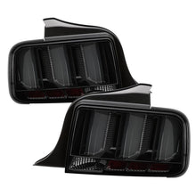 Load image into Gallery viewer, SPYDER - Tail Lights - Spyder 05-09 Ford Mustang (White Light Bar) LED Tail Lights - Smoke ALT-YD-FM05V3-LED-SM - Anything Coyote