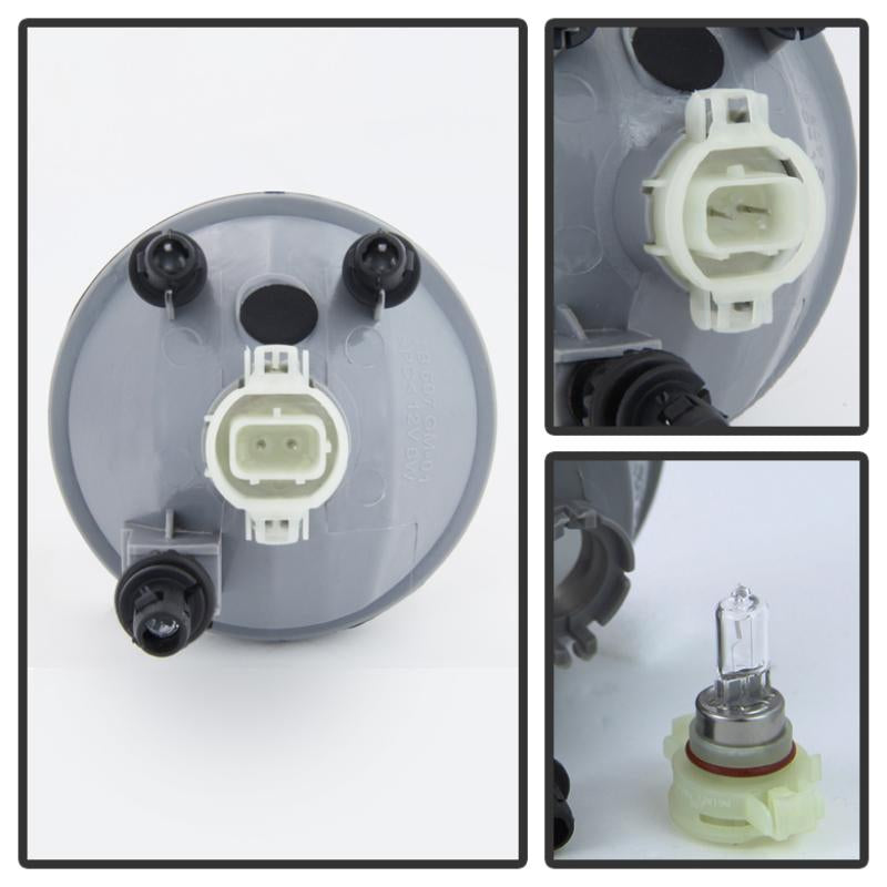 SPYDER - Fog Lights - Spyder GMC Acaidia 07-12/Chevy Avalanche 07-13/Camaro 10-13Fog Lights wo/switch- Smoke FL-CTAH07-SM - Anything Coyote