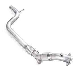 Stainless Works - Downpipes - Stainless Works 2015-16 Mustang Downpipe 3in High-Flow Cats Factory Connection - Anything Coyote