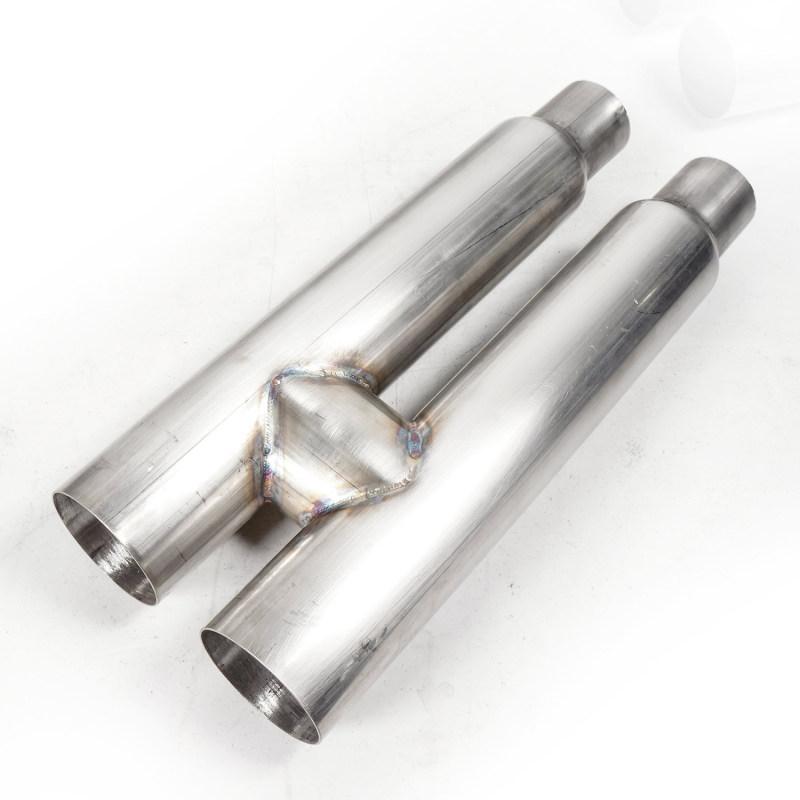Stainless Works - Catback - Stainless Works 2018+ Ford Mustang GT 3in Redline Series Catback H-Pipe w/Active Valves & Quad Tips - Anything Coyote
