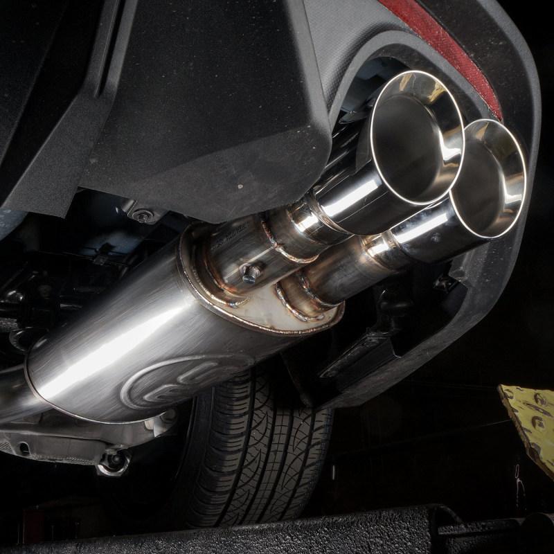 Stainless Works - Catback - Stainless Works 2018+ Ford Mustang GT 3in Redline Series Catback H-Pipe w/Active Valves & Quad Tips - Anything Coyote