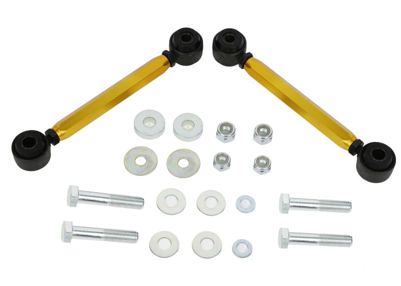 Whiteline - Sway Bar Endlinks - Whiteline 05-10 Ford Mustang Rear Sway Bar Links - Anything Coyote