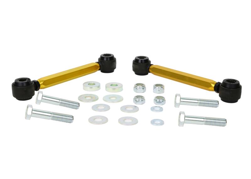 Whiteline - Sway Bar Endlinks - Whiteline 05-10 Ford Mustang Rear Sway Bar Links - Anything Coyote