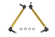 Load image into Gallery viewer, Whiteline - Sway Bar Endlinks - Whiteline 05+ Mustang Coupe 8cyl (Inc Shelby GT/ GT500) Front Swaybar Link Kit H/Duty Adj Steel Ball - Anything Coyote