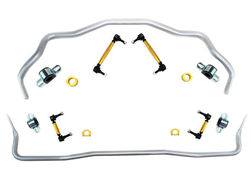 Whiteline - Sway Bars - Whiteline 15-18 Ford Mustang GT/GT Premium/EcoBoost/EcoBoost Premium Front & Rear Sway Bar Kit - Anything Coyote