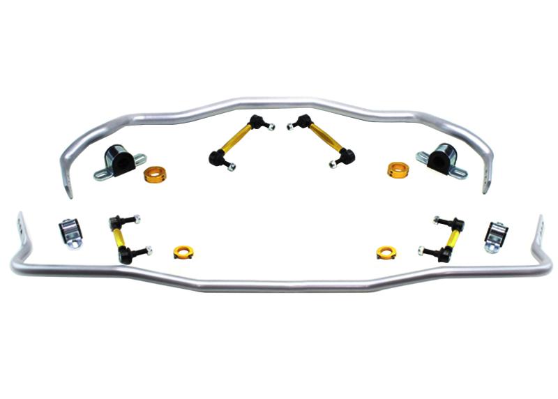 Whiteline - Sway Bars - Whiteline 15-18 Ford Mustang GT/GT Premium/EcoBoost/EcoBoost Premium Front & Rear Sway Bar Kit - Anything Coyote
