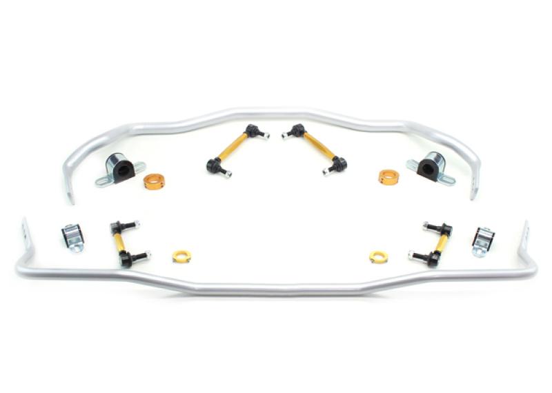 Whiteline - Sway Bars - Whiteline 15-18 Ford Mustang GT/GT Premium/EcoBoost/EcoBoost Premium Front & Rear Sway Bar Kit - Anything Coyote