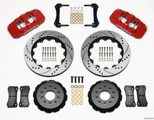 Load image into Gallery viewer, Wilwood - Big Brake Kits - Wilwood AERO6 Front Hat Kit 14.00 Drilled Red 2005-2014 Mustang - Anything Coyote