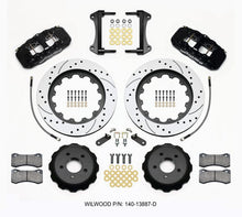 Load image into Gallery viewer, Wilwood - Big Brake Kits - Wilwood AERO6 Front Hat Kit 15.00 Drilled 2015-Up Mustang w/Lines - Anything Coyote