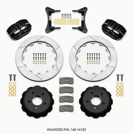 Wilwood - Big Brake Kits - Wilwood Dynapro Radial Front Drag Kit 12.88 Vented 2015-Up Mustang - Anything Coyote