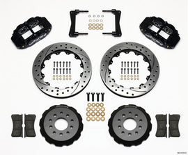 Wilwood - Big Brake Kits - Wilwood Narrow Superlite 6R Front Hat Kit 13.06in Drilled 2005-2014 Mustang - Anything Coyote