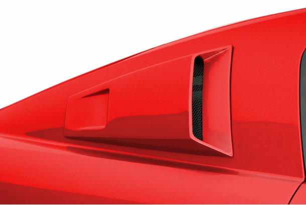 07-09 GT500 C-Series Quarter Window Scoops