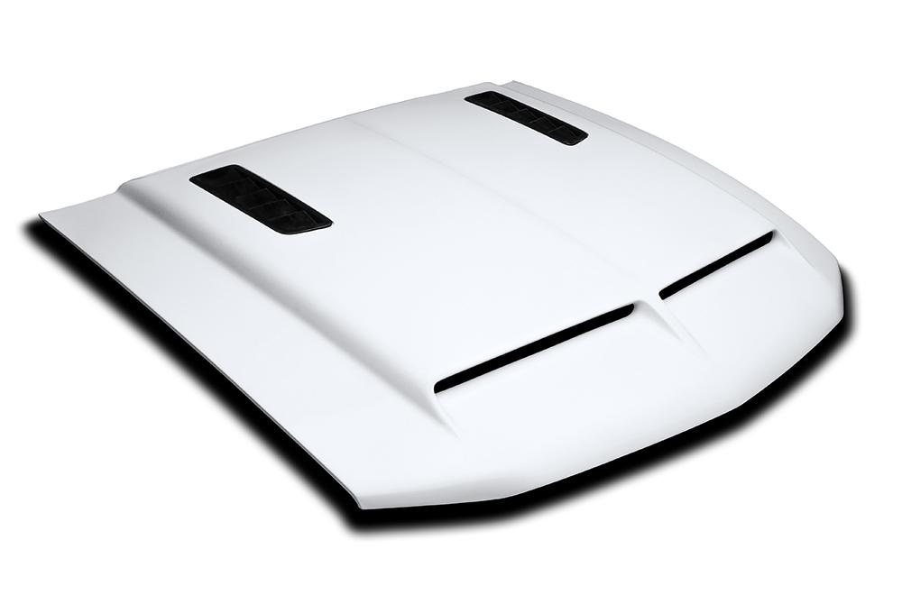 10-12 Mustang Ram Air Hood W/ Louvers