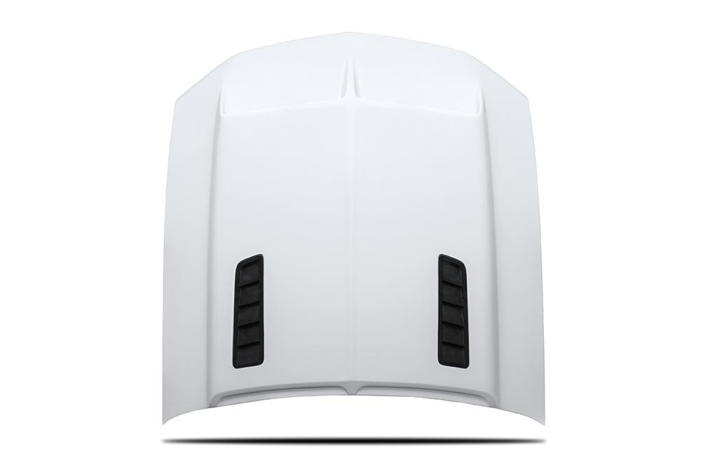 10-12 Mustang Ram Air Hood W/ Louvers