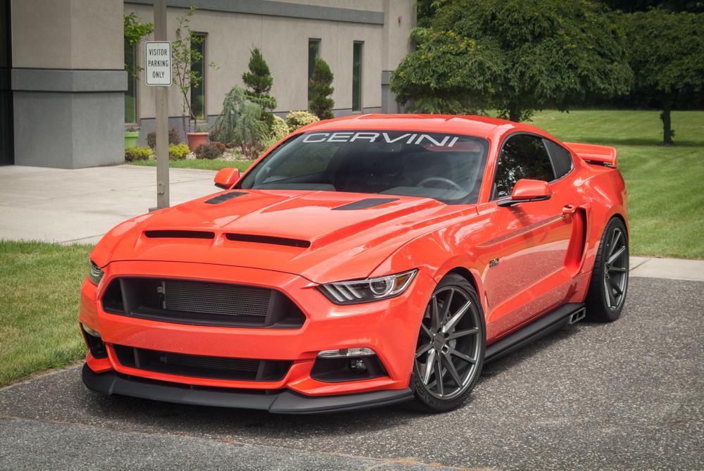 2015-2017 Ford Mustang Ram Air Hood