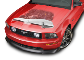 05-09 Mustang Ram Air Kit for Hood 1176