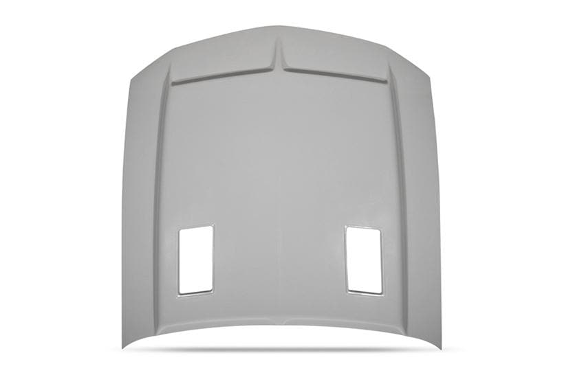 05-09 Mustang Type 4 Ram Air Hood w/ Billet Heat Extractors