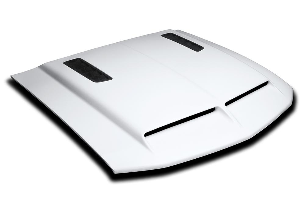 05-09 Mustang Ram Air Hood With Louvers