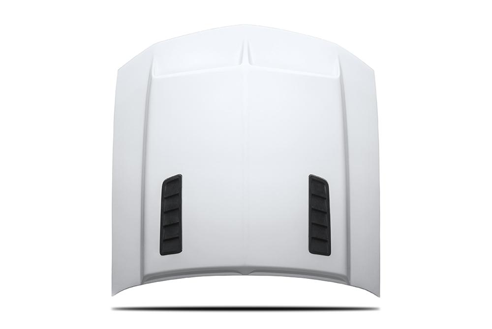 05-09 Mustang Ram Air Hood With Louvers