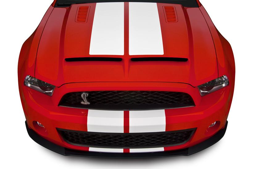 10-14 GT500 Type IV Ram Air Hood Stripes