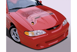 94-95 Mustang 5.0L Ram Air Hood & Kit