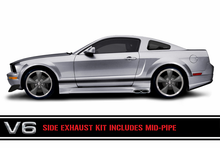 Load image into Gallery viewer, 05-09 Mustang V6 Side Exhaust Kit