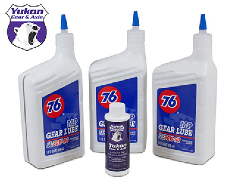 Yukon Gear & Axle - Gear Oils - Yukon Gear 3 Qt. Penzoil 80W90 Conventional Gear Oil - Anything Coyote
