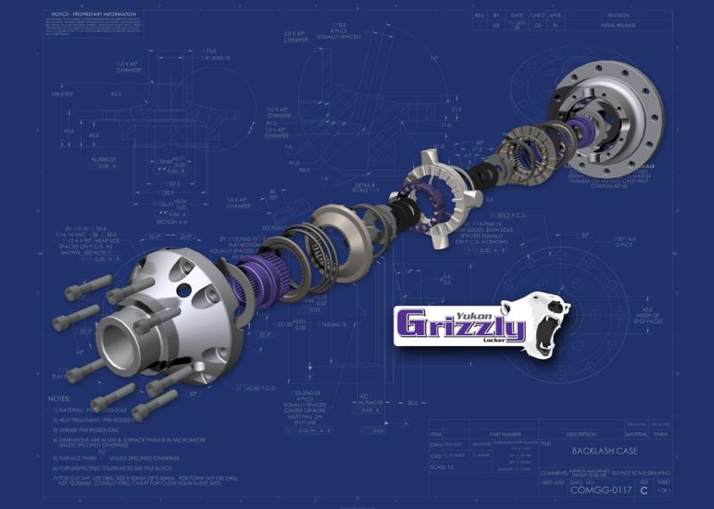 Yukon Gear & Axle - Differentials - Yukon Gear Grizzly Locker / Ford 8.8in w/ 31 Splines - Anything Coyote